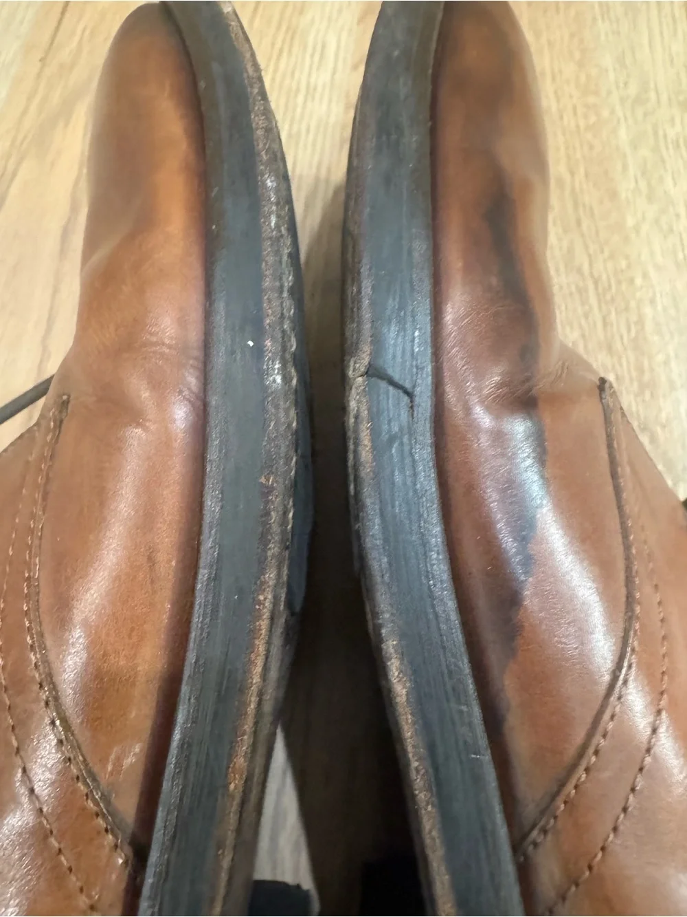 To Boot  New York Leather Brown Chukka Boot